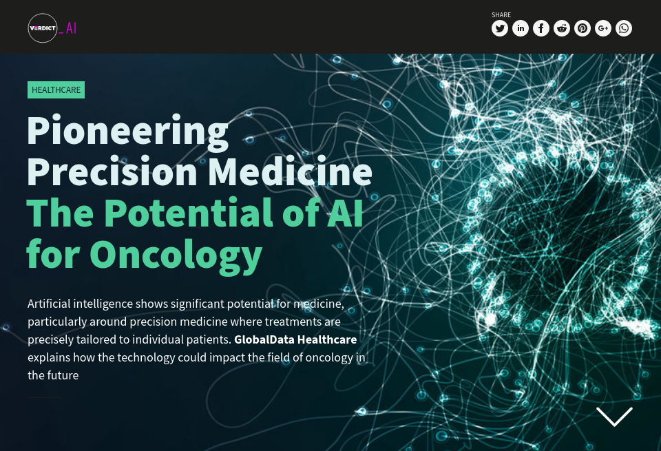 Pioneering Precision Medicine: The Potential of AI for Oncology