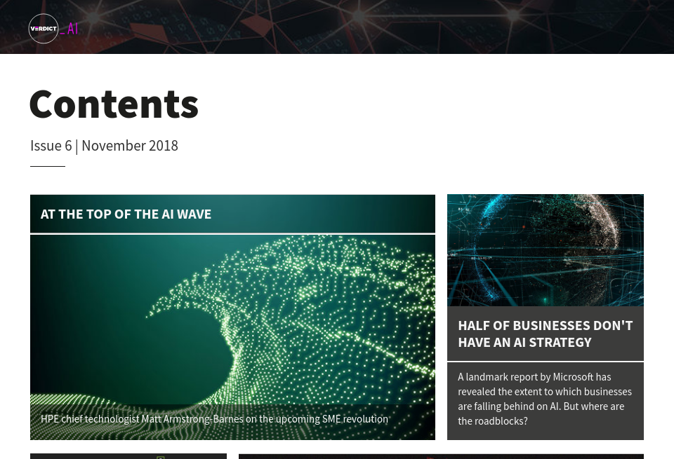Event: Deep Learning Summit - Verdict AI | Issue 6 | November 2018