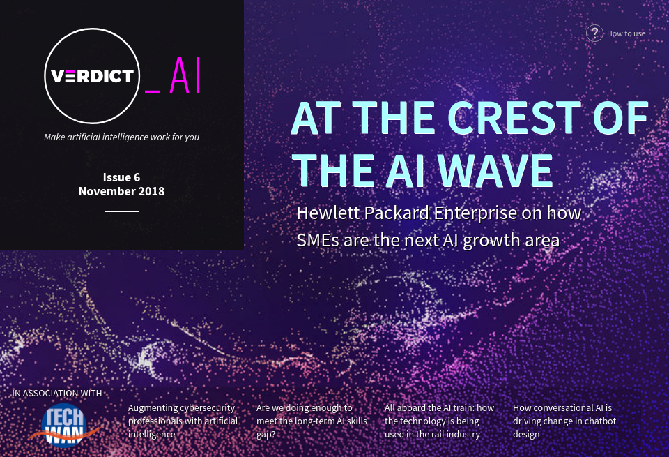 Home | At the Crest of the AI Wave - Verdict AI | Issue 6 | November 2018