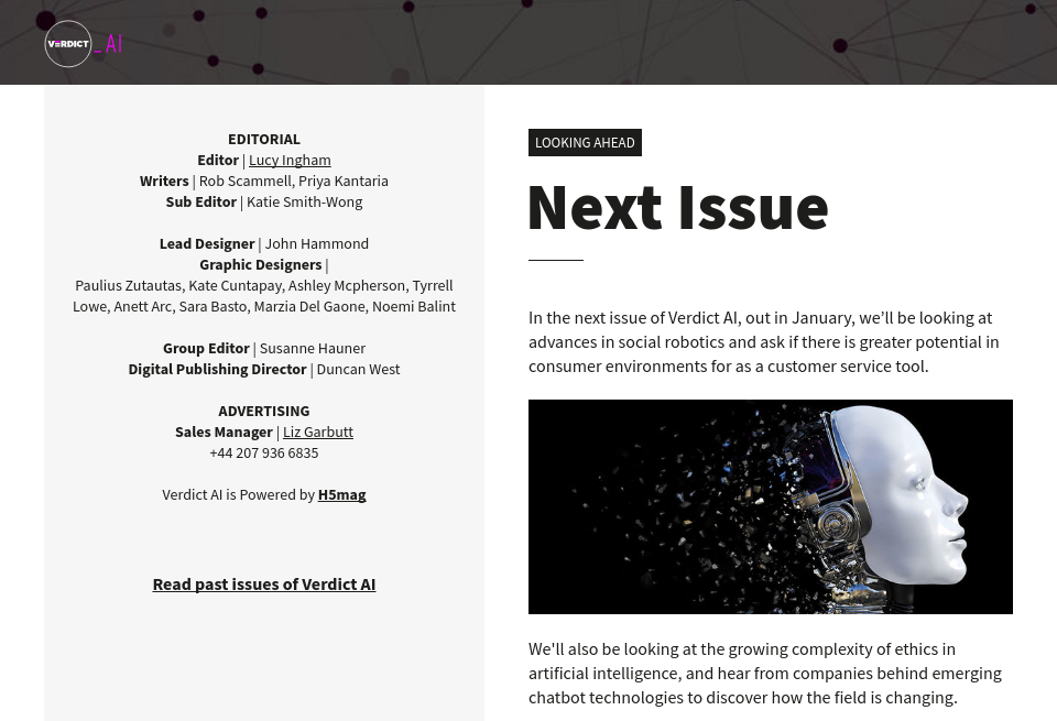 Event: Deep Learning Summit - Verdict AI | Issue 6 | November 2018