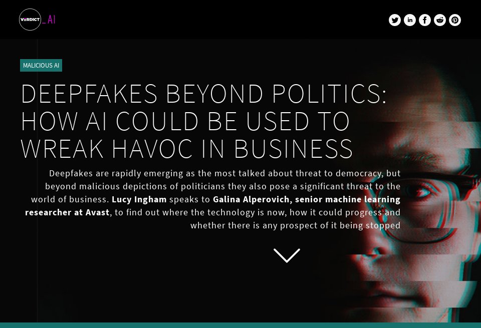 Deepfakes Beyond Politics: How AI Could Be Used To Wreak Havoc In ...